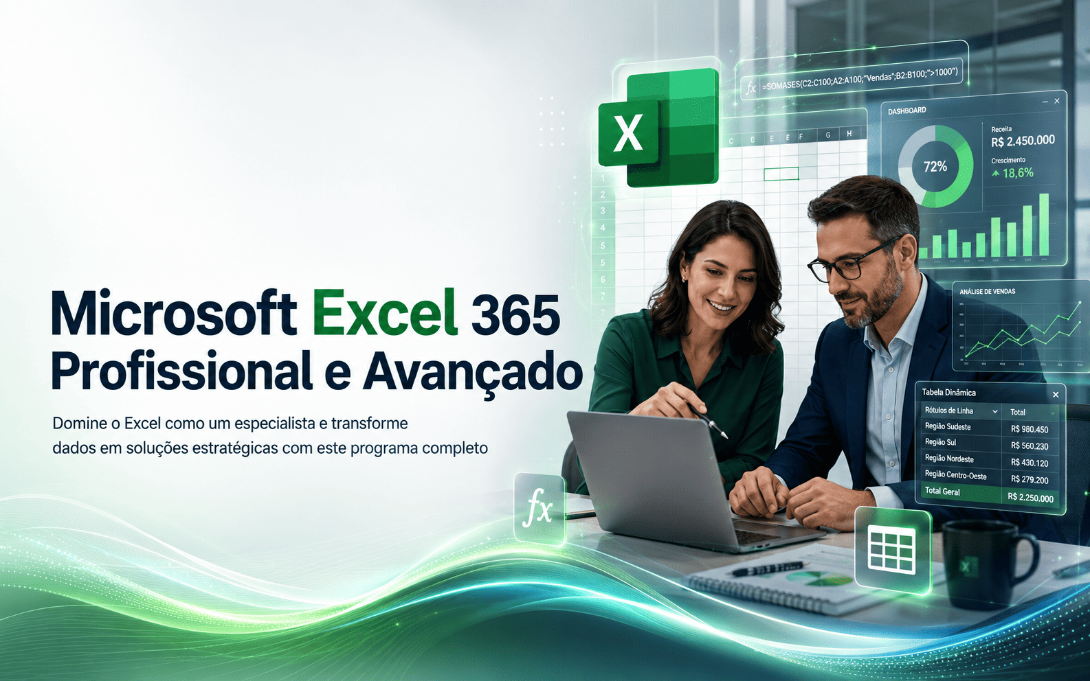 MICROSOFT EXCEL 365 PROFISSIONAL E AVANÇADO