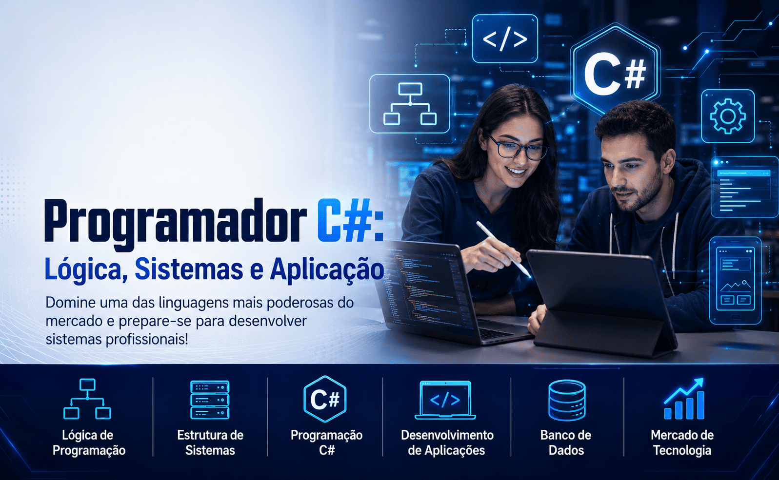 PROGRAMADOR C#: LÓGICA, SISTEMAS E APLICAÇÃO