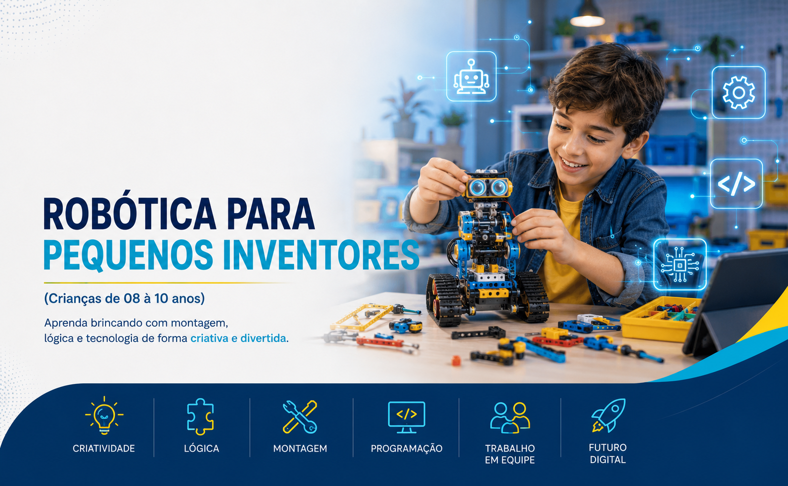 ROBÓTICA PARA PEQUENOS INVENTORES